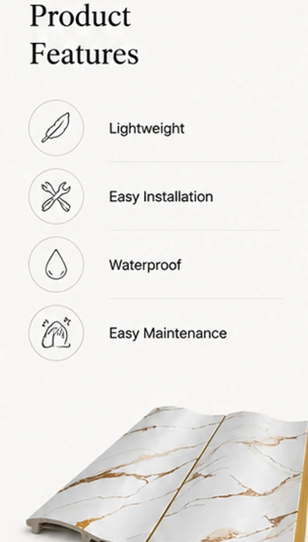 Luxury Marble Texture PS Wall Panel best